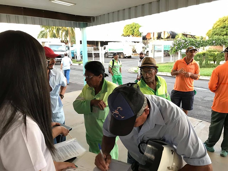 Visita aos Setores